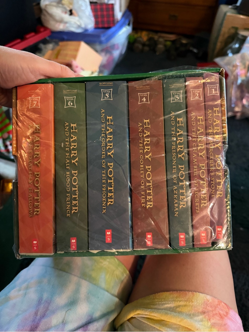 Harry Potter paperback  Box Set - Multicolor - Scholastic